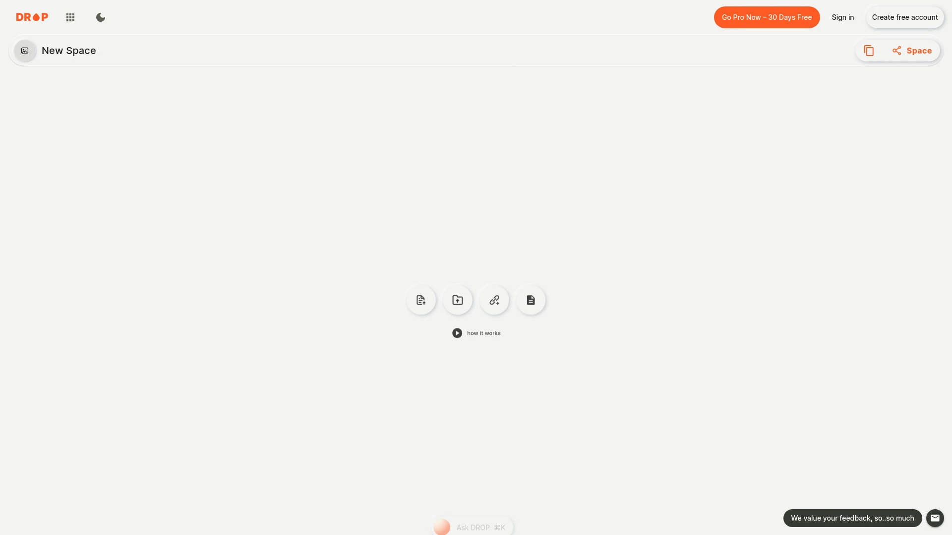 DROP - AI Tool Ocean