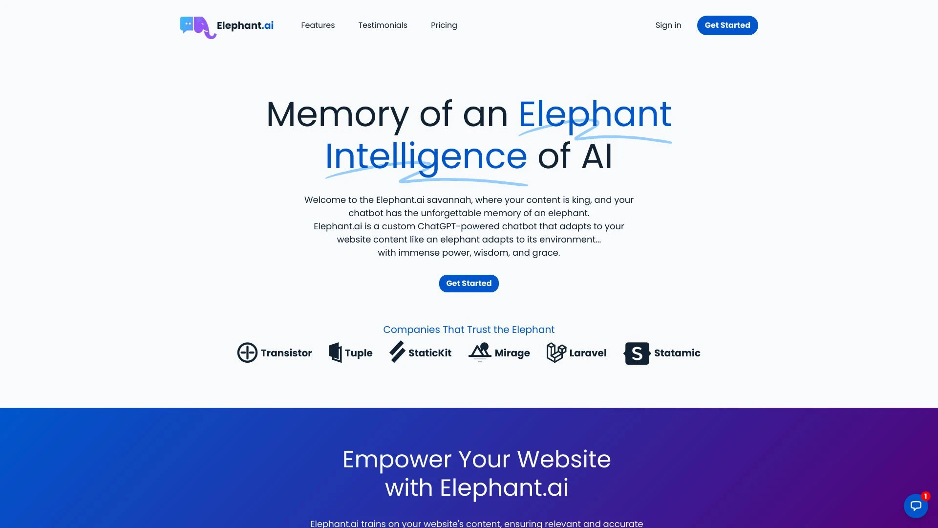 Elephant.ai - AI Tool Ocean