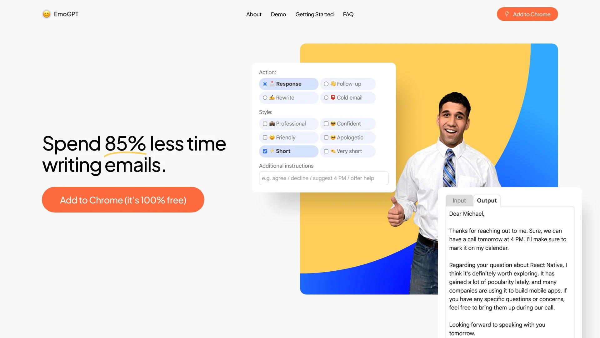 EmoGPT - AI Tool Ocean