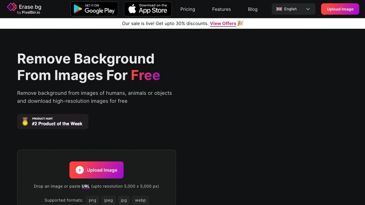 Erase.bg - AI Tool Ocean
