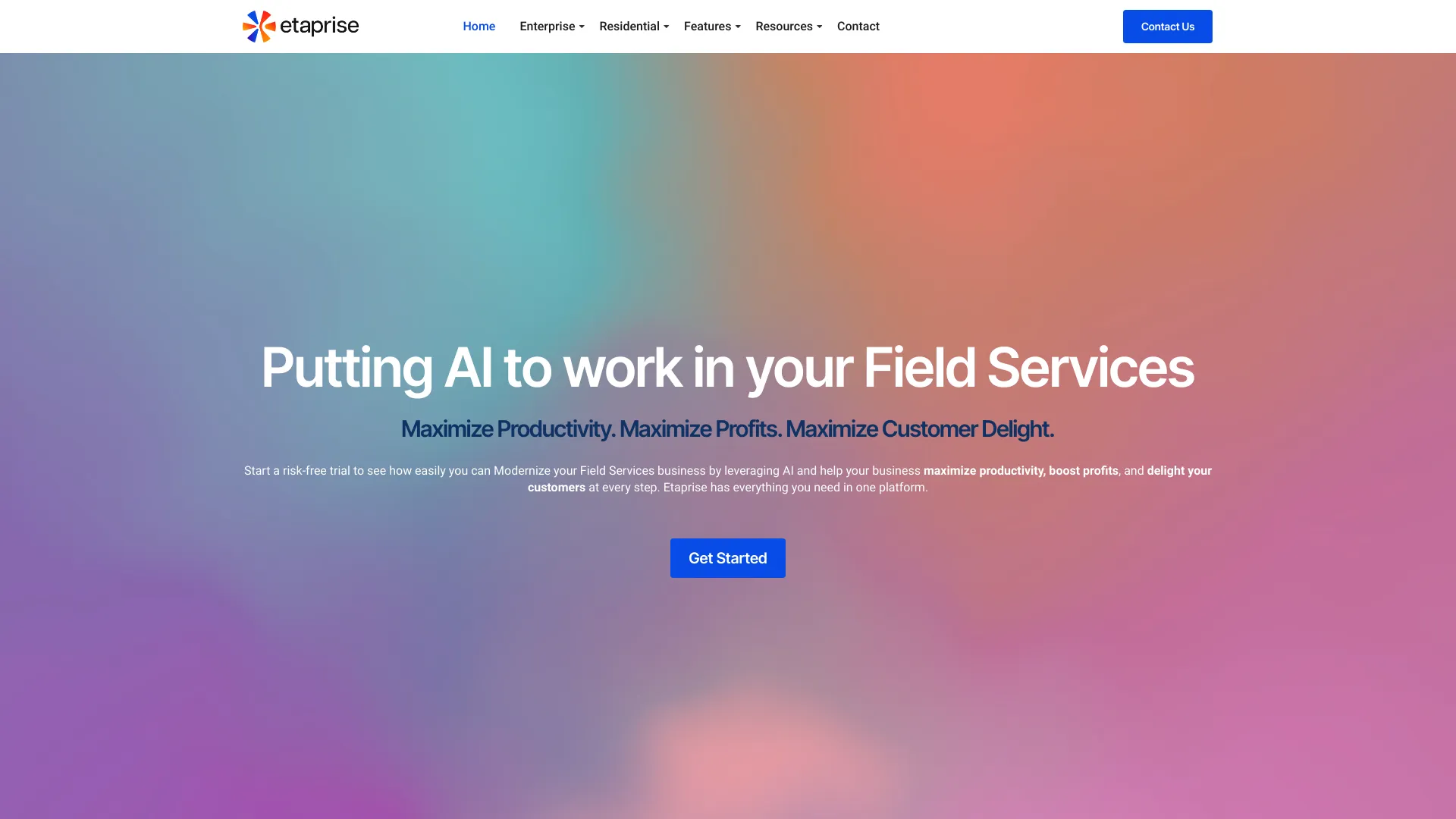 Etaprise - AI Tool Ocean