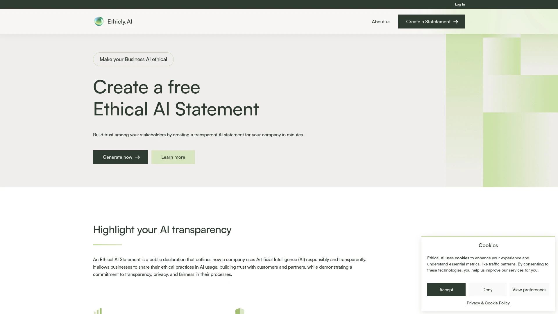 Ethicly.AI - AI Tool Ocean