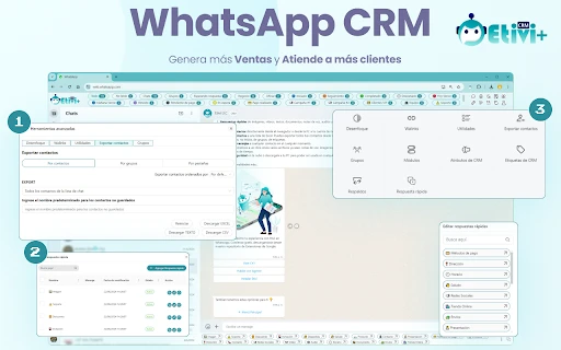 Etivi+ CRM - Chrome Extension - AI Tool Ocean