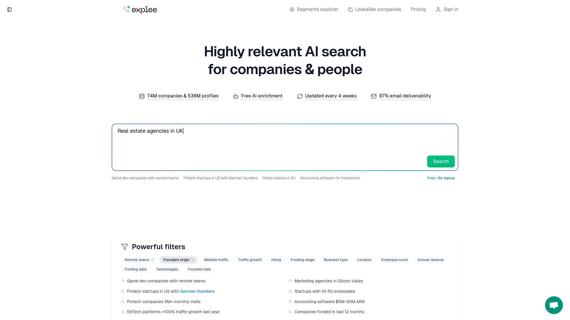 Explee - AI Tool Ocean