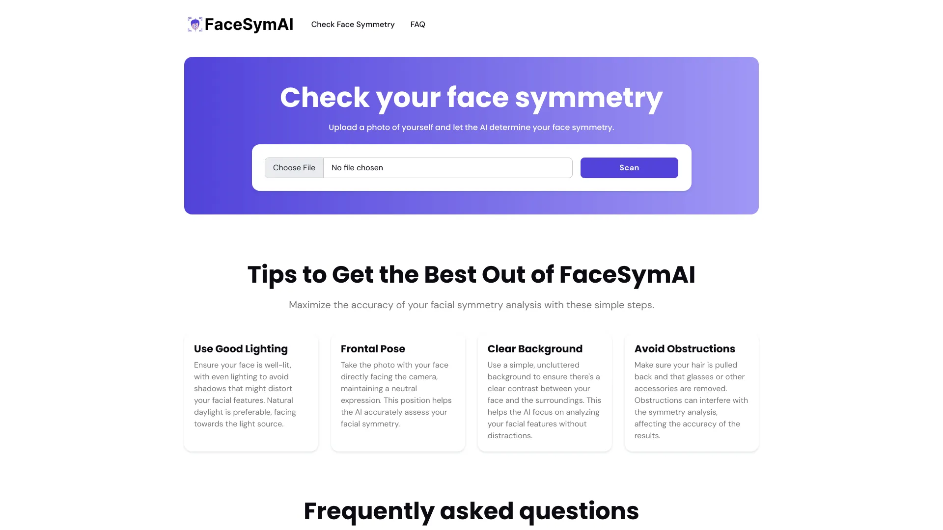 FaceSymAI - AI Tool Ocean