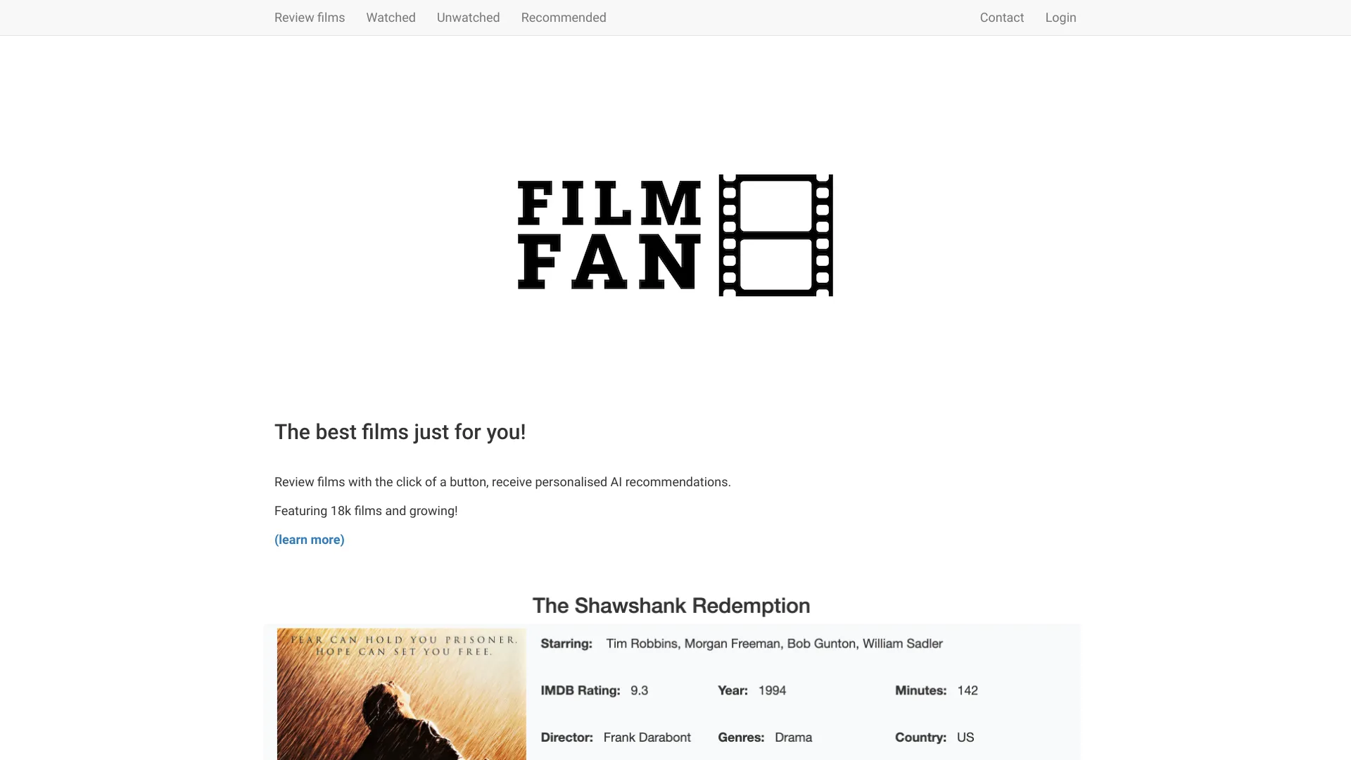 Film Fan - AI Tool Ocean