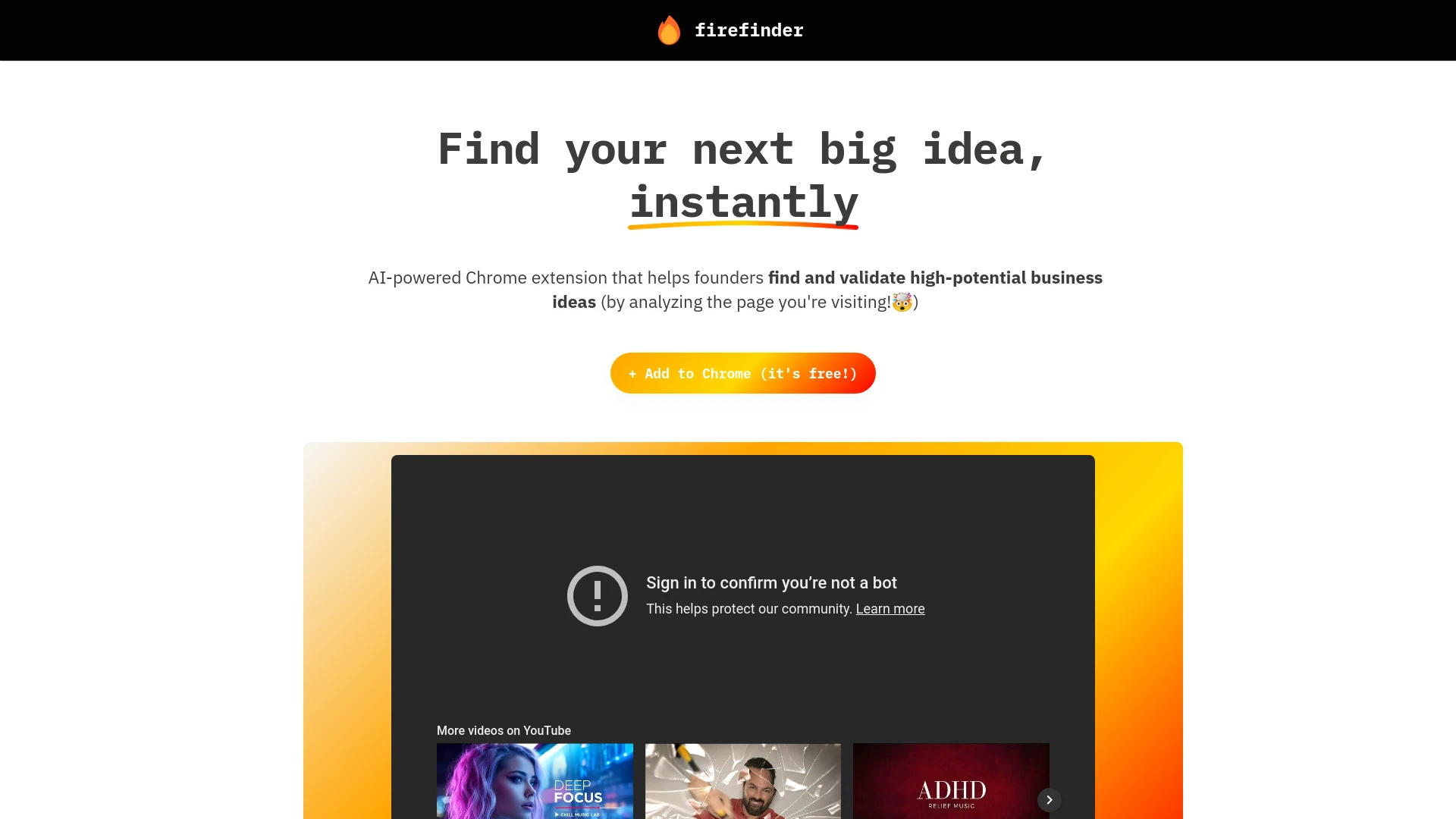 Firefinder - AI Tool Ocean