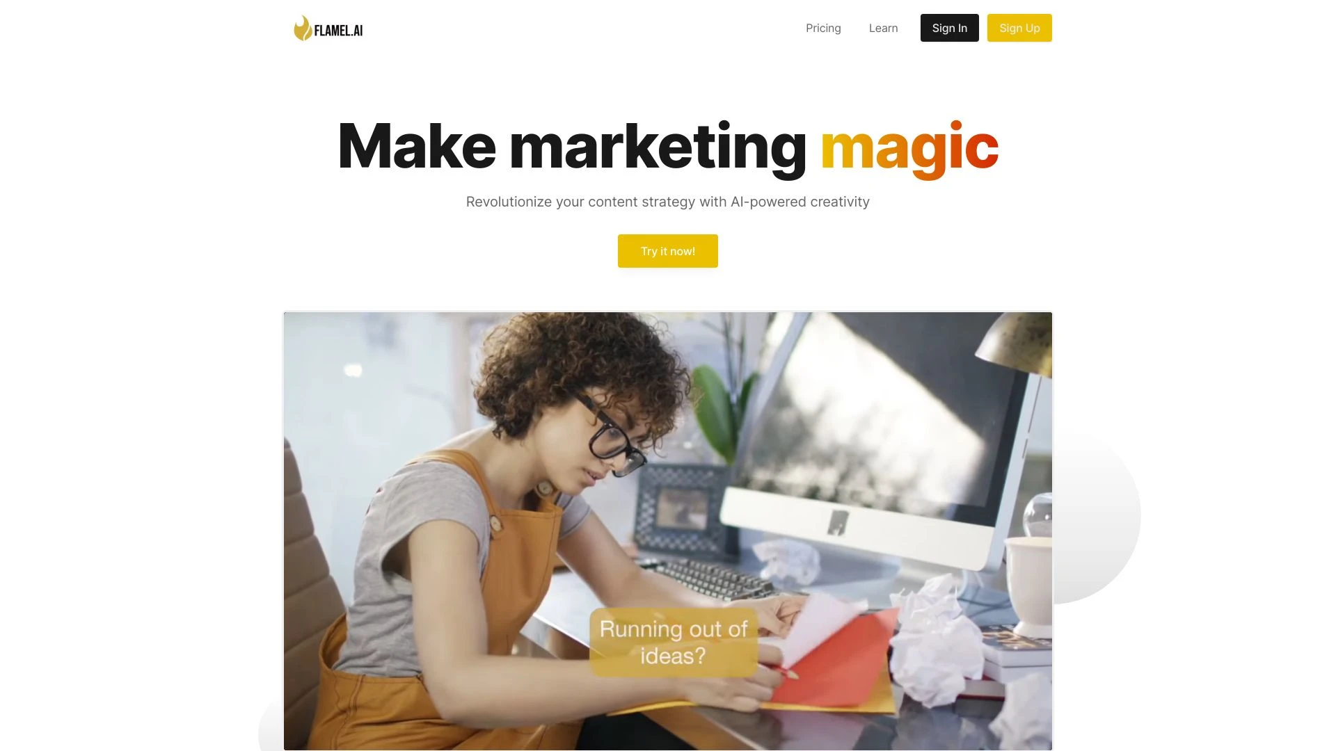 Flamel.ai - AI Tool Ocean