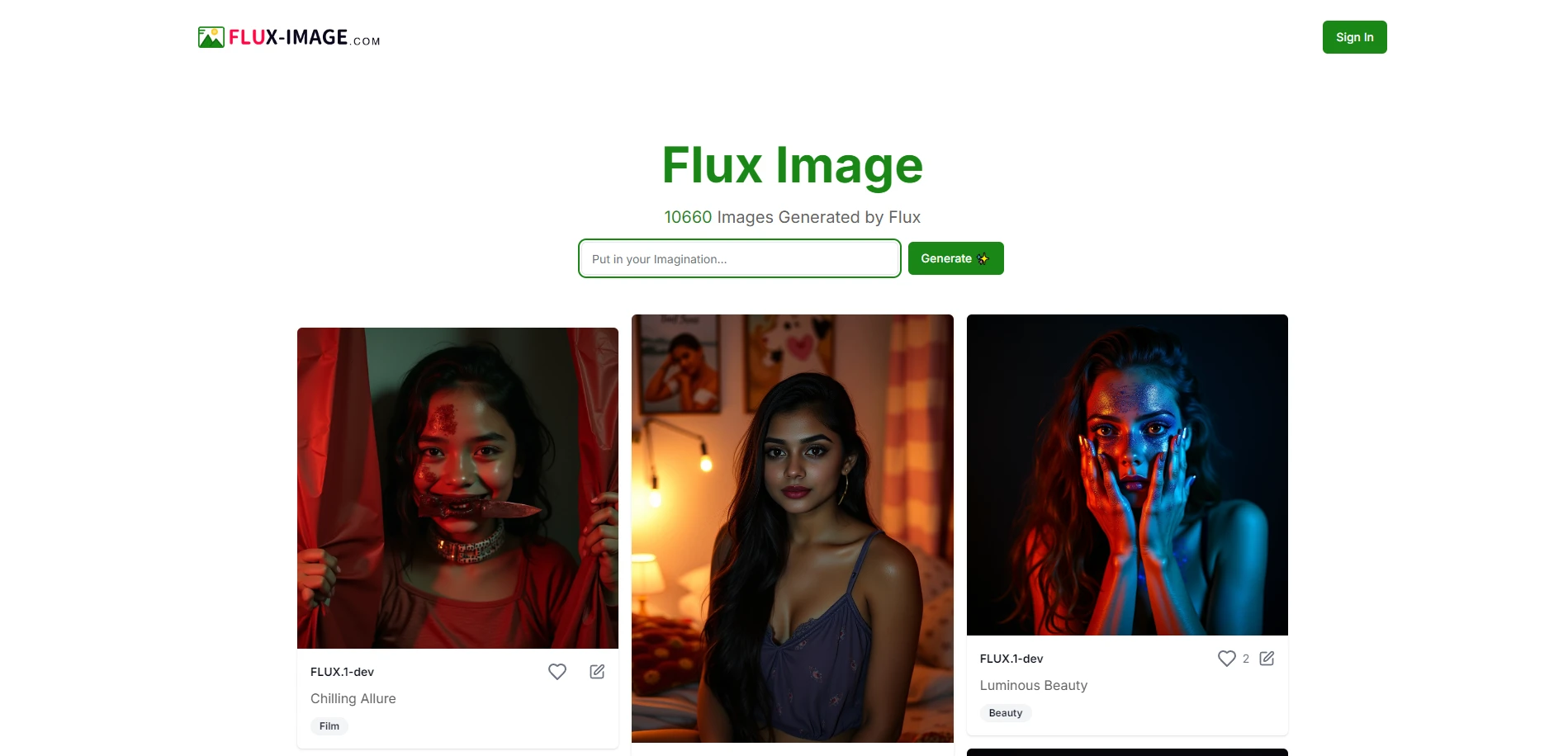 Flux AI Image - AI Tool Ocean