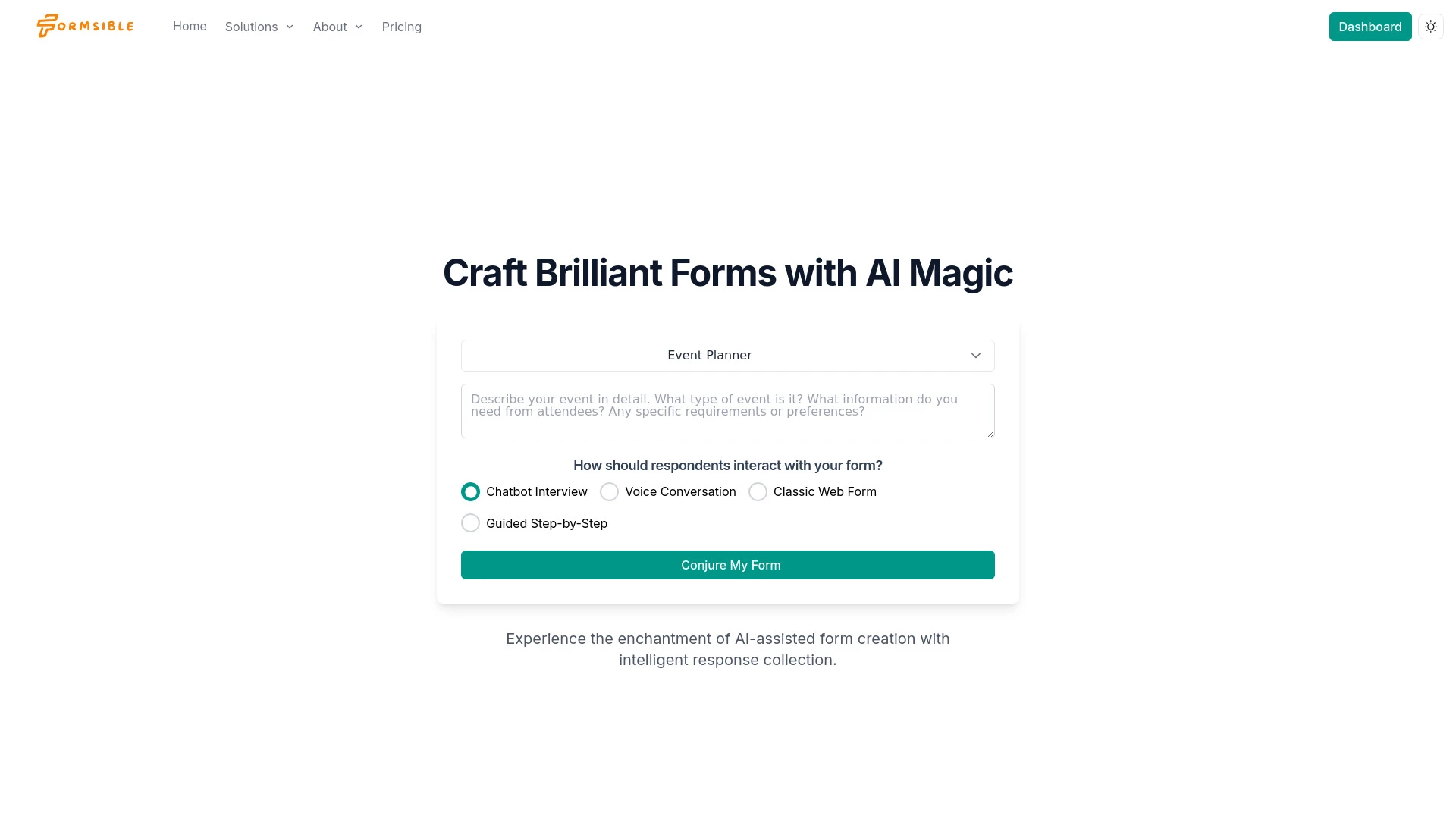 Formsible - AI Tool Ocean