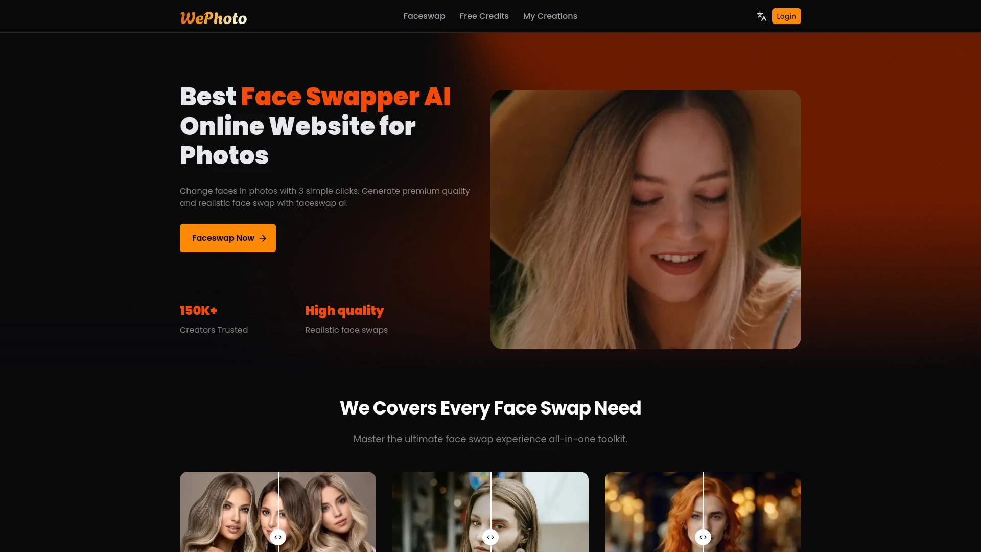 Free AI Face Swap - AI Tool Ocean