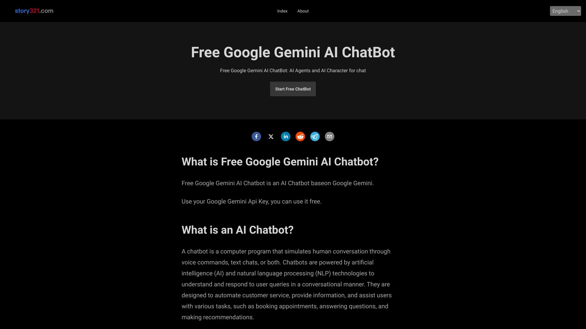 Free Google Gemini AI Chatbot - AI Tool Ocean