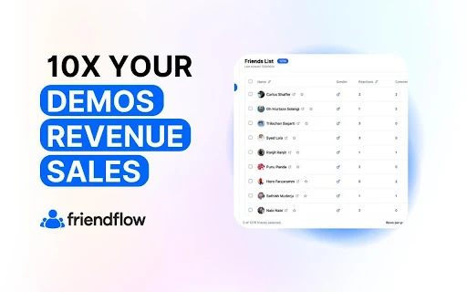 FriendFlow - Chrome Extension - AI Tool Ocean