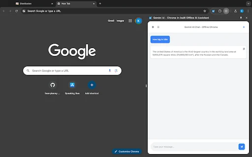 Gemini AI - Chrome In-built Offline AI Assistant - Chrome Extension - AI Tool Ocean