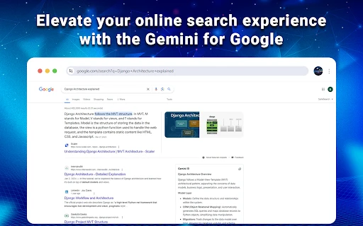 Gemini for Google - Chrome Extension - AI Tool Ocean