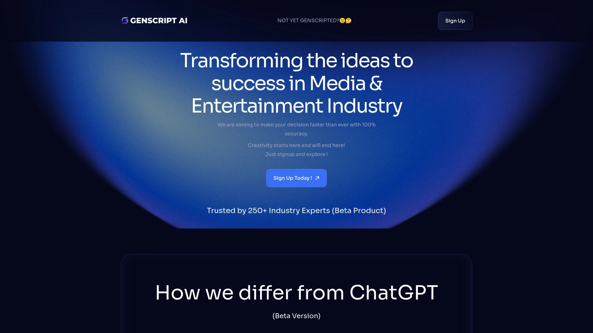 GenscriptAI - AI Tool Ocean