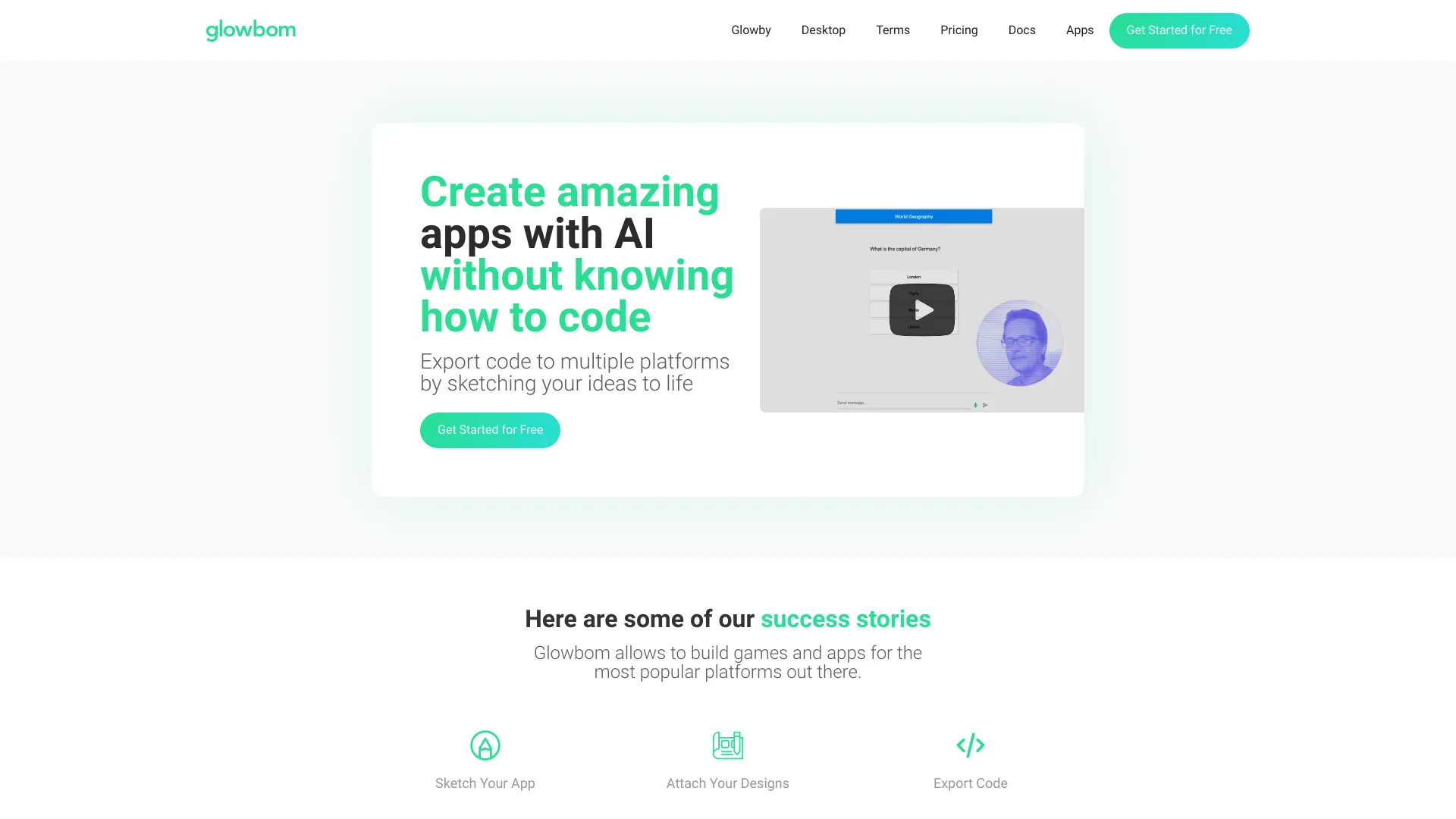 Glowbom - AI Tool Ocean