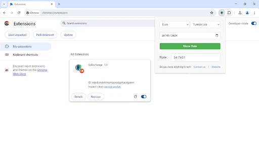 GoExchange - Chrome Extension - AI Tool Ocean