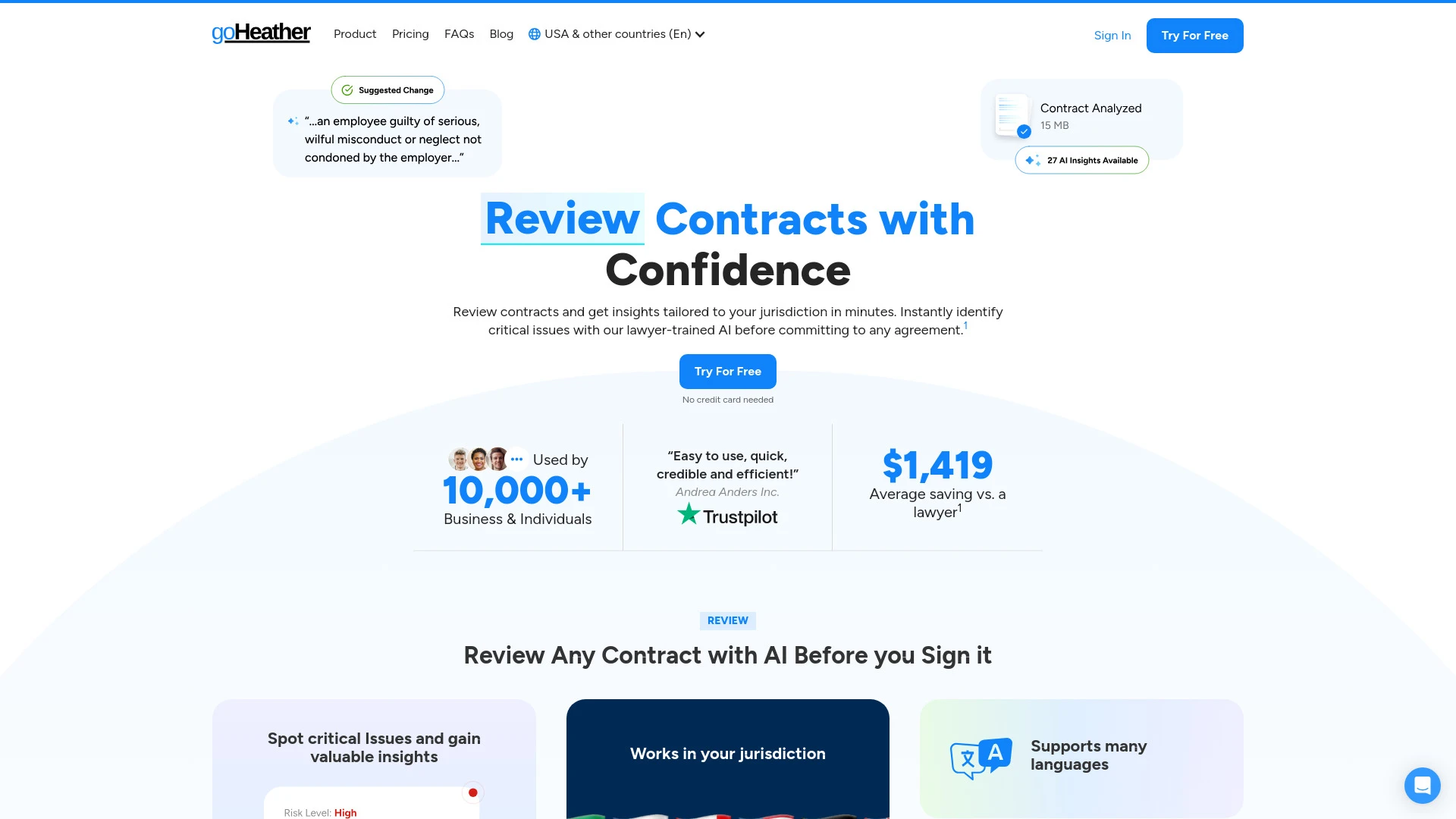 goHeather - AI Tool Ocean