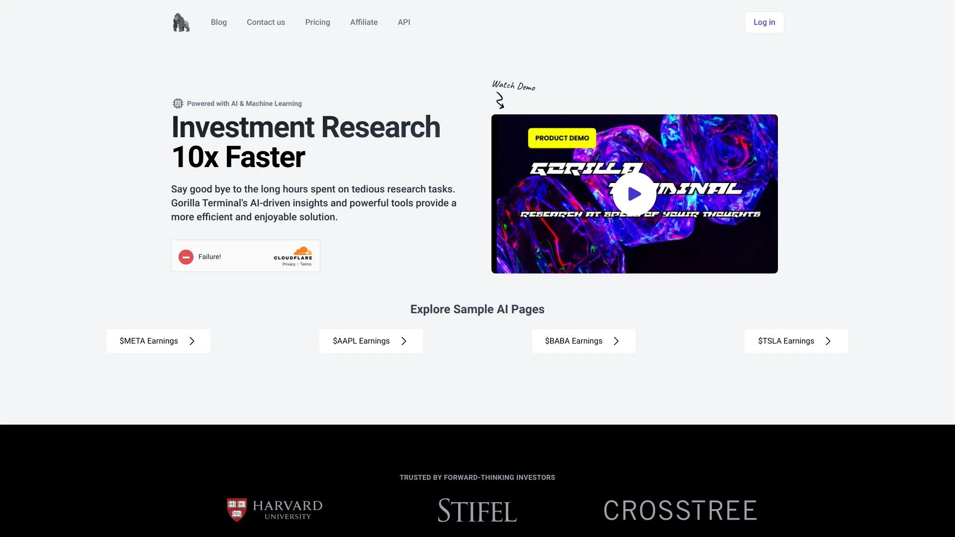 Gorilla Terminal - AI Tool Ocean
