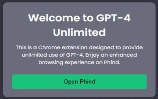GPT-4 Unlimited - Chrome Extension - AI Tool Ocean