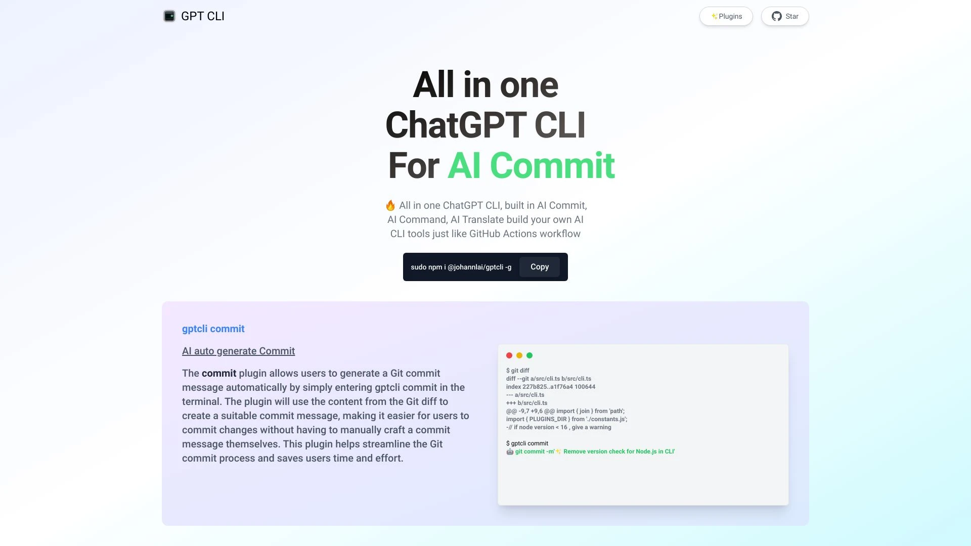GPT CLI - AI Tool Ocean