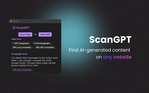 GPT Detector - Chrome Extension - AI Tool Ocean