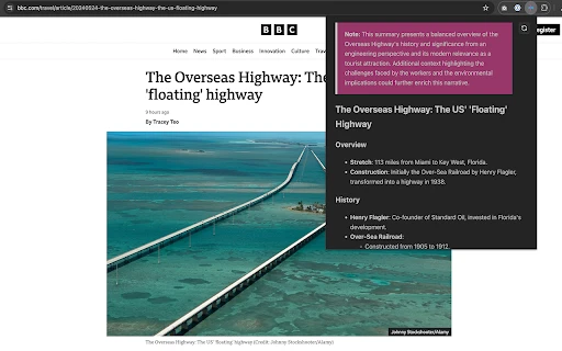 GPT Summarizer - Chrome Extension - AI Tool Ocean