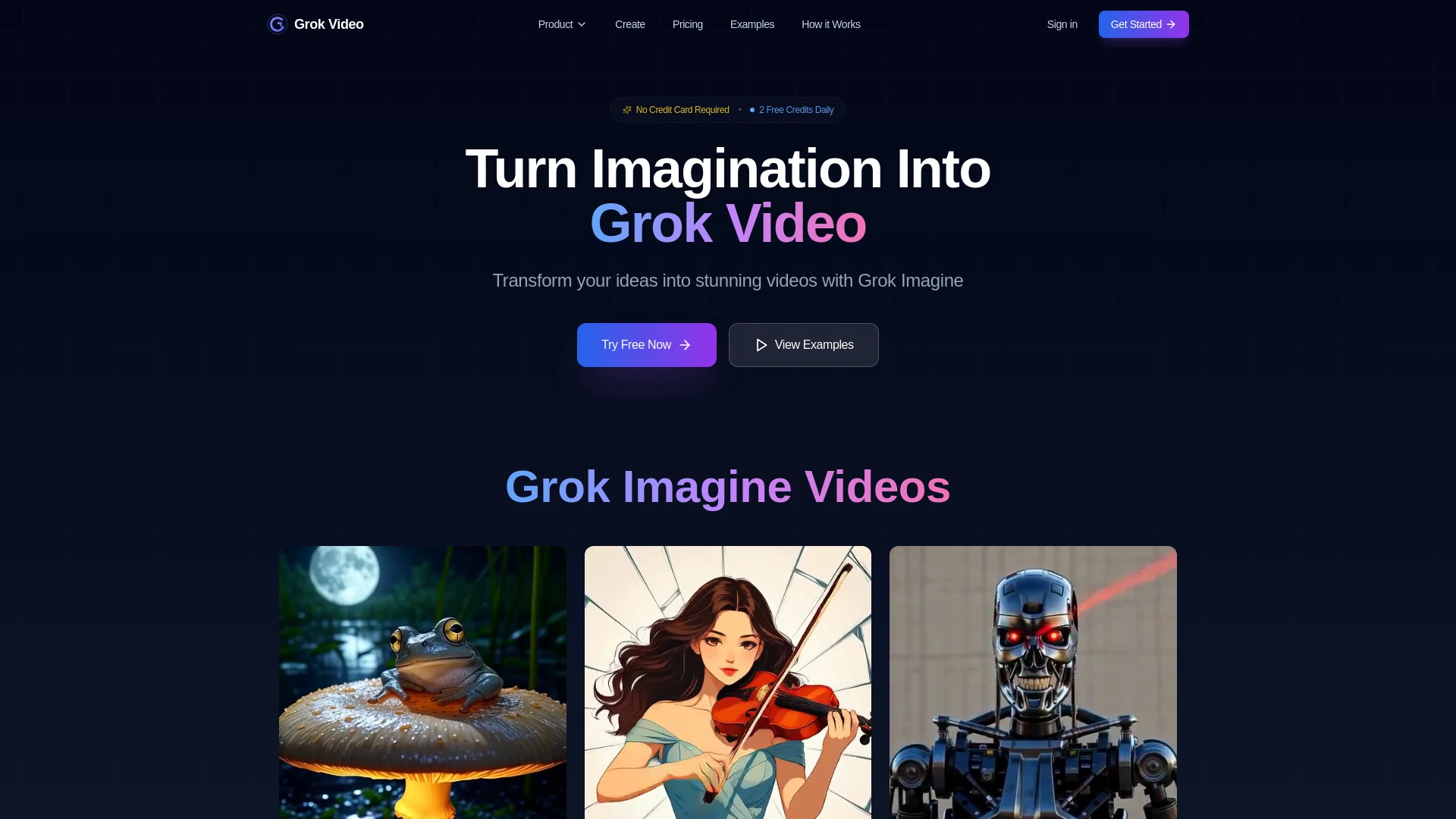 Grok Video AI - AI Tool Ocean