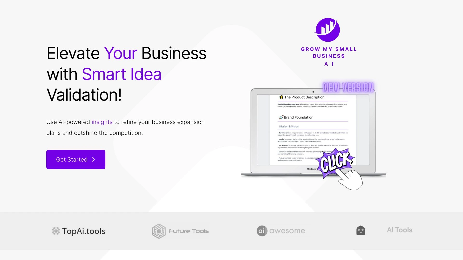 Grow My Small Business - AI - AI Tool Ocean