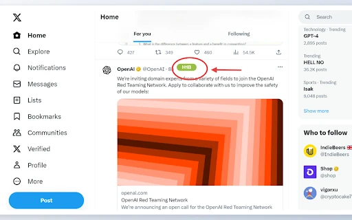 H1B Visa Sponsorship Finder - Chrome Extension - AI Tool Ocean