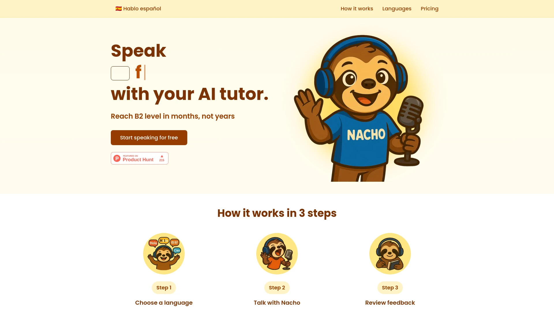 Hablo.pro - AI Tool Ocean