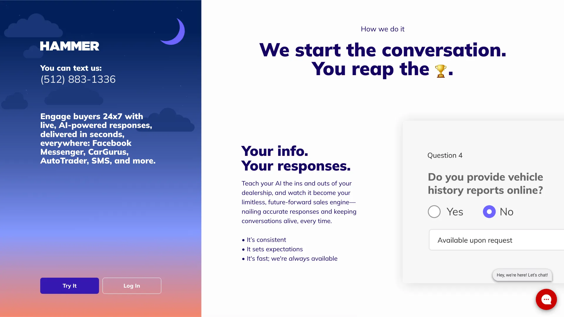 Hammer AI - AI Tool Ocean
