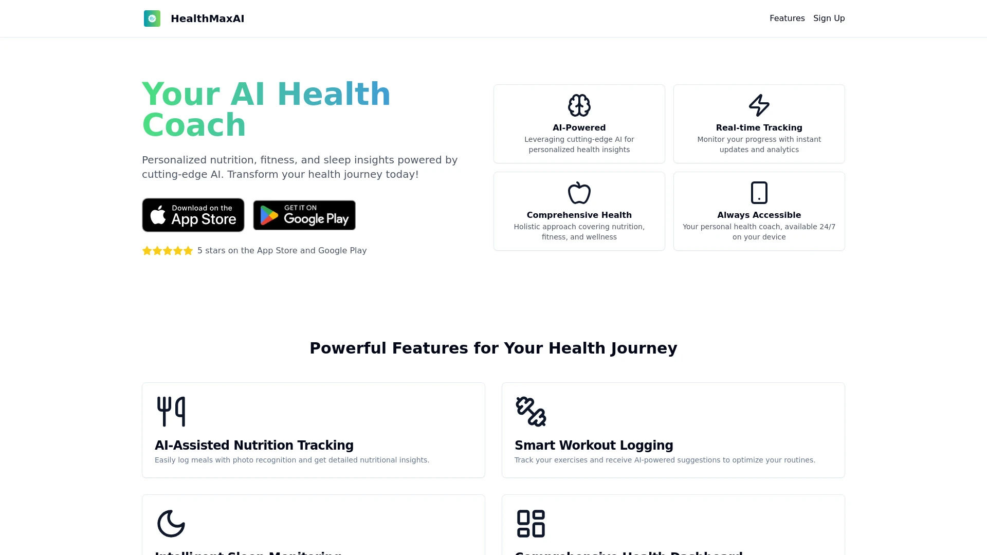 HealthMaxAI - AI Tool Ocean