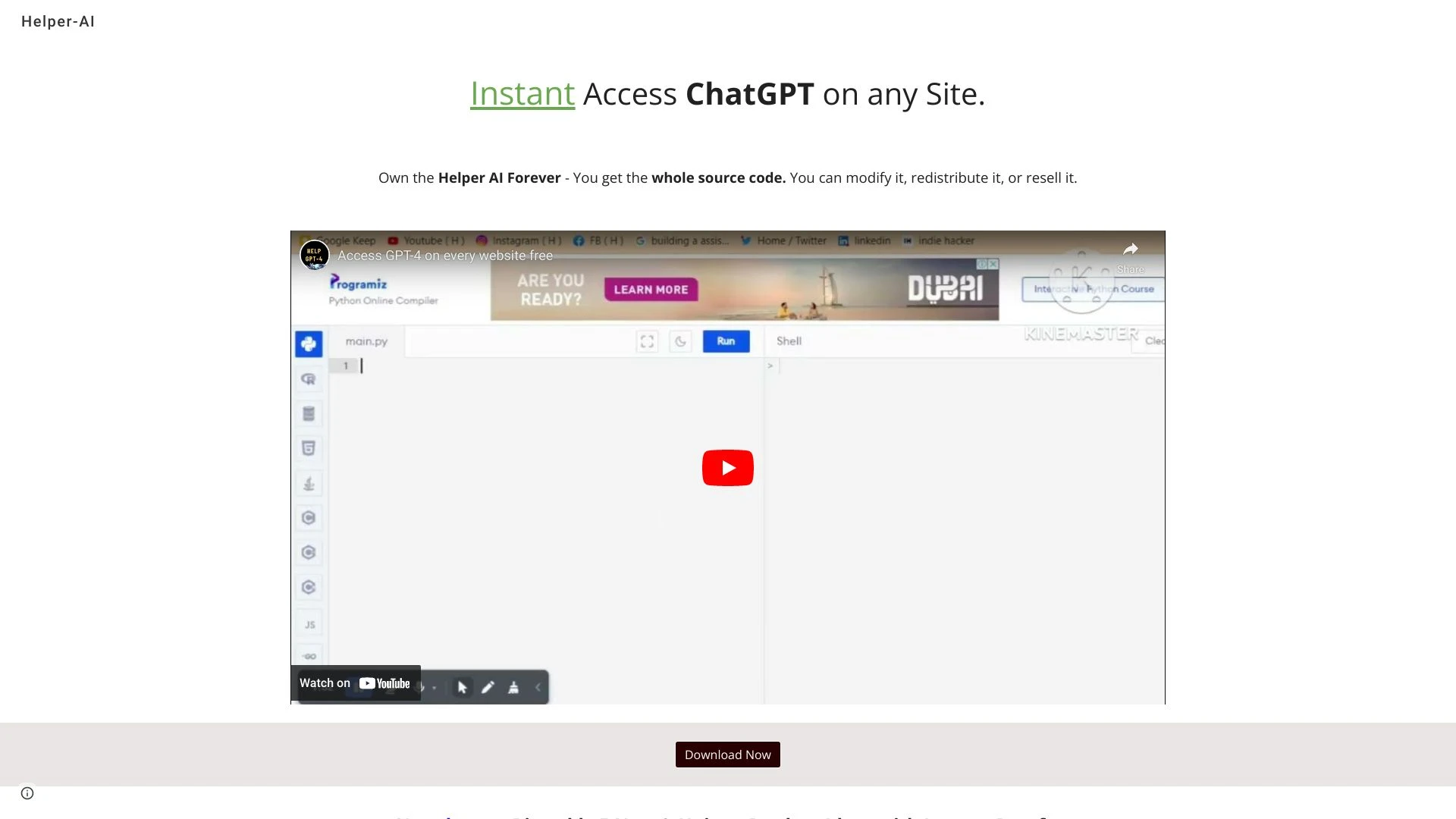 Helper-AI - AI Tool Ocean