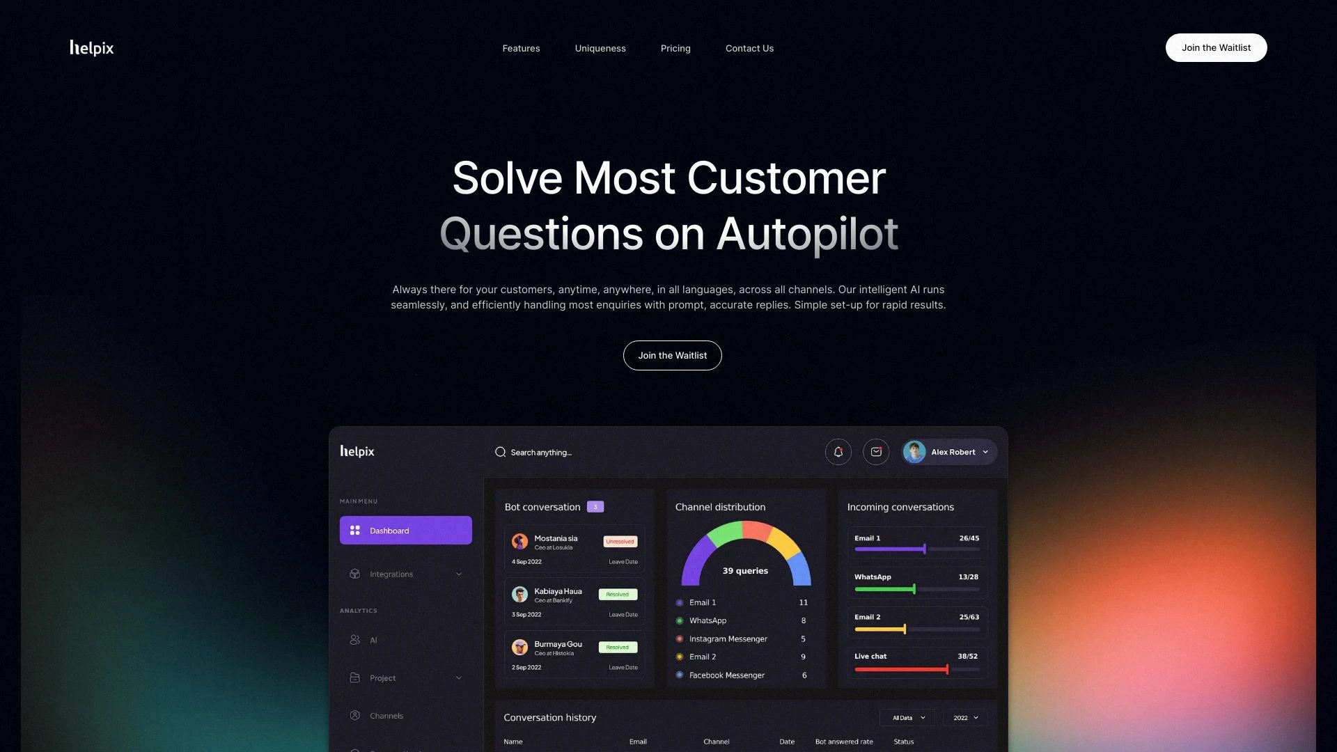 Helpix AI - AI Tool Ocean
