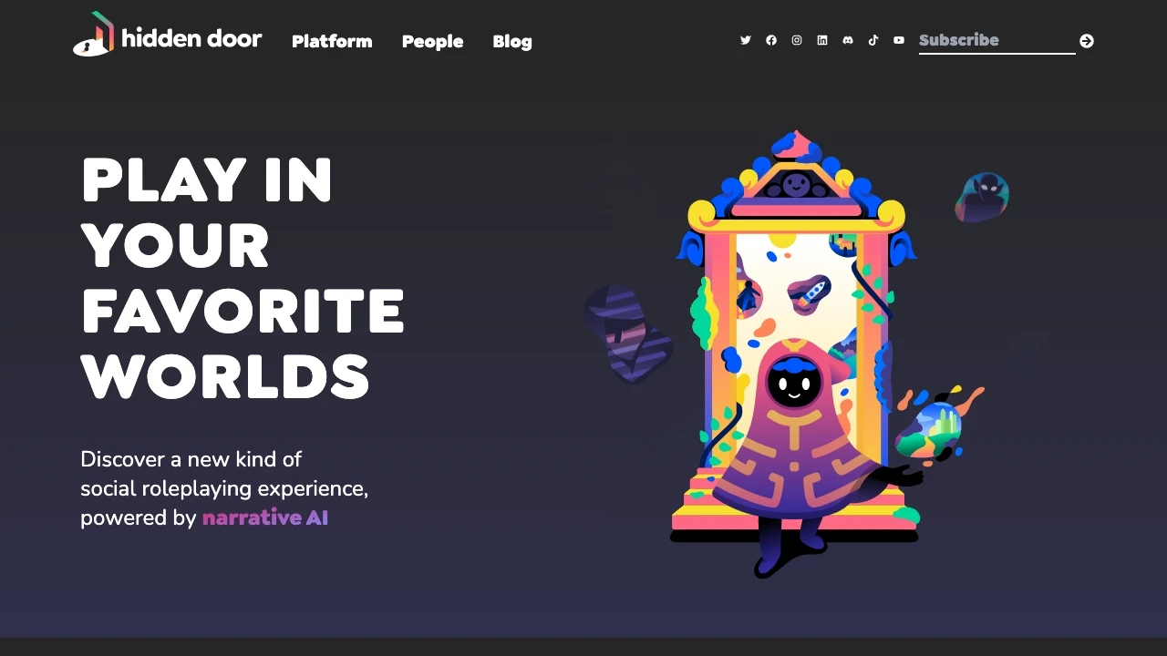 Hidden Door - AI Tool Ocean