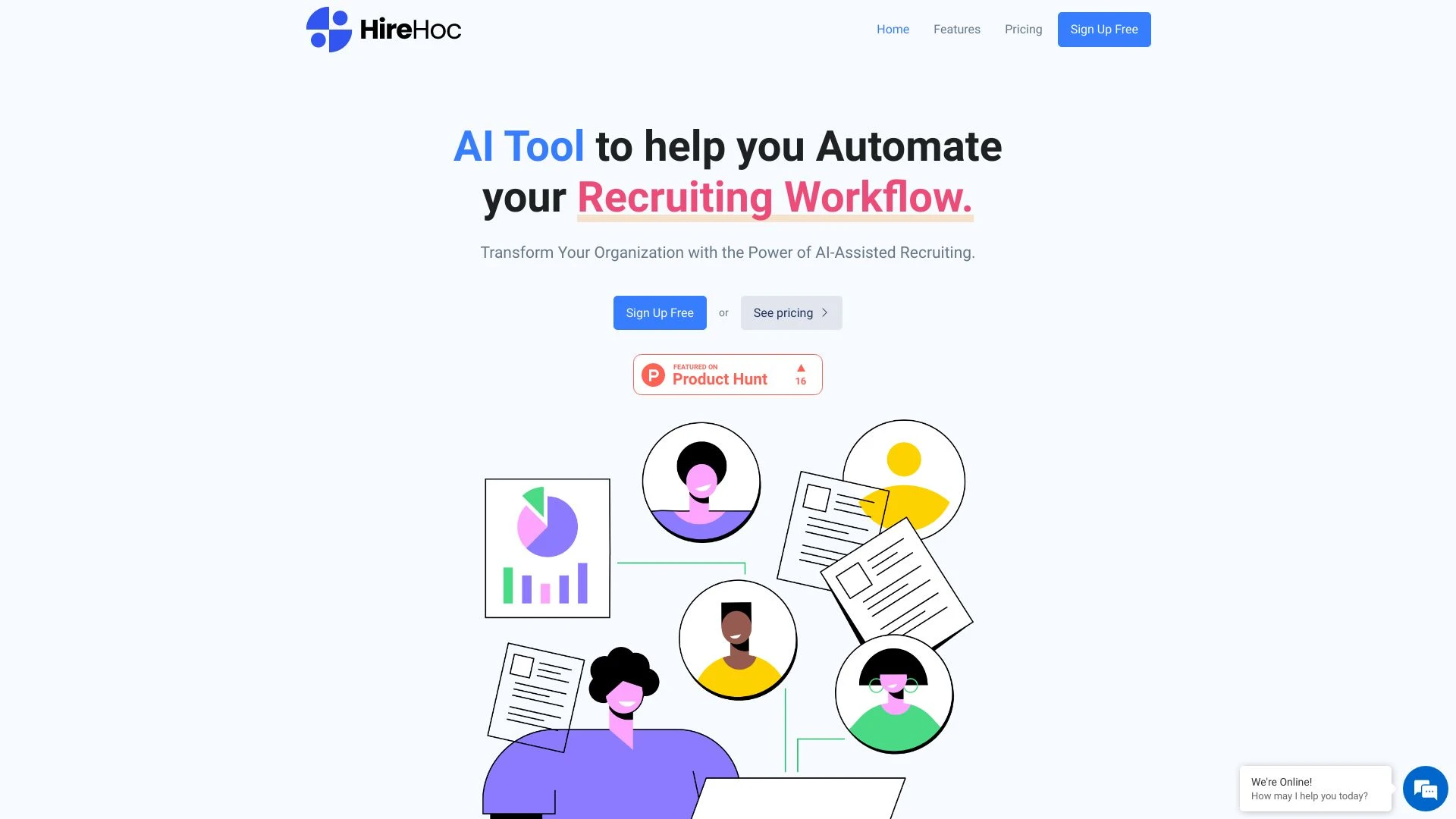 Hire Hoc - AI Tool Ocean