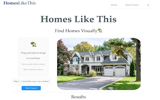 Homes Like This - Chrome Extension - AI Tool Ocean
