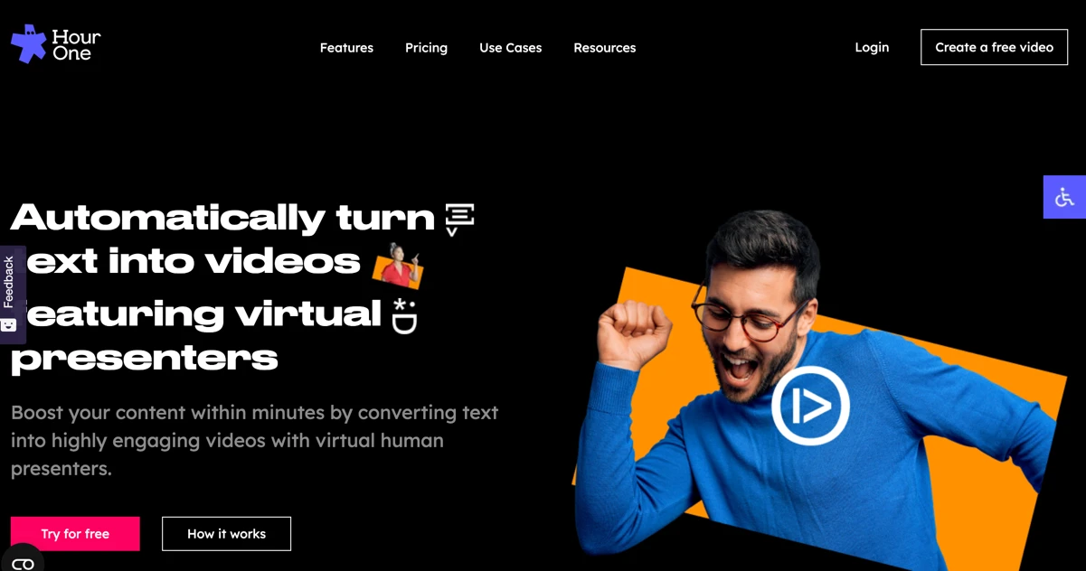 Hour One - AI Tool Ocean