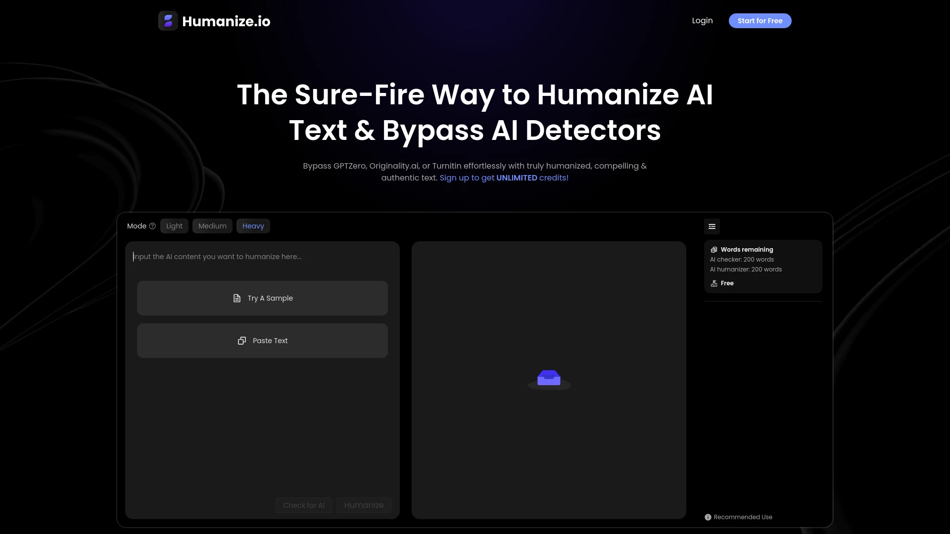 Humanize.io - AI Tool Ocean