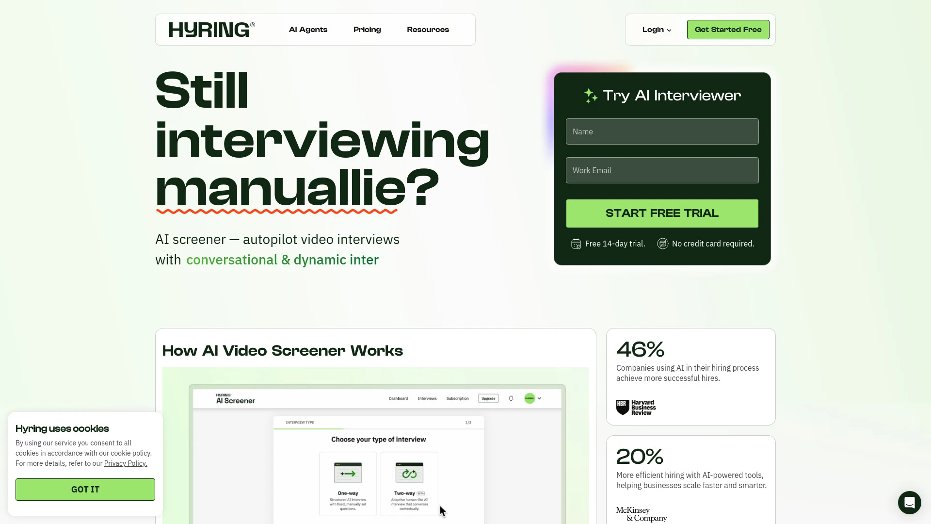 Hyring - AI Tool Ocean