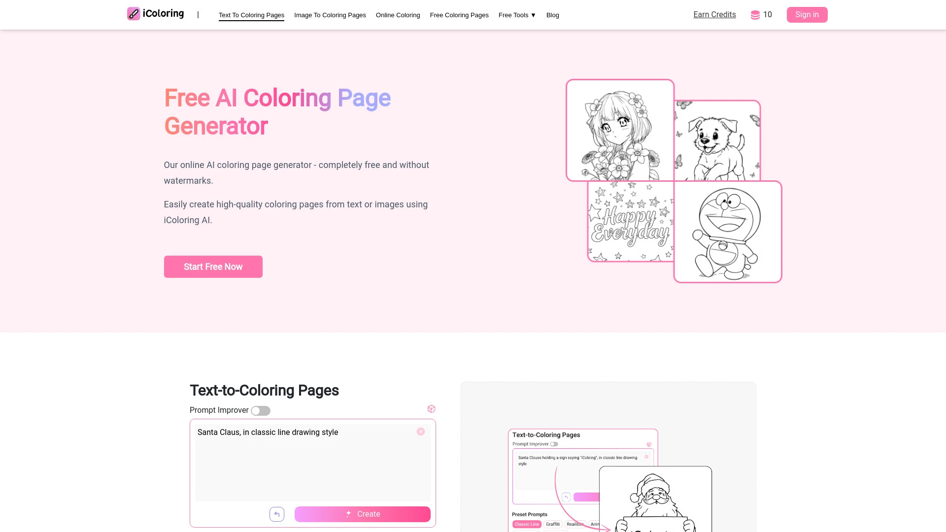 iColoring AI - AI Tool Ocean