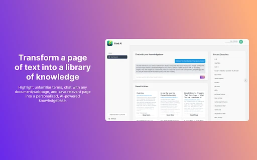 Illiad - Chrome Extension - AI Tool Ocean