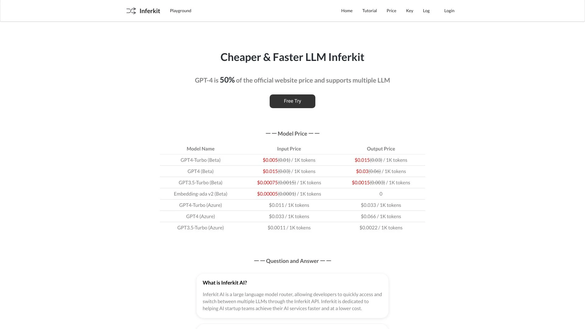 Inferkit AI - AI Tool Ocean