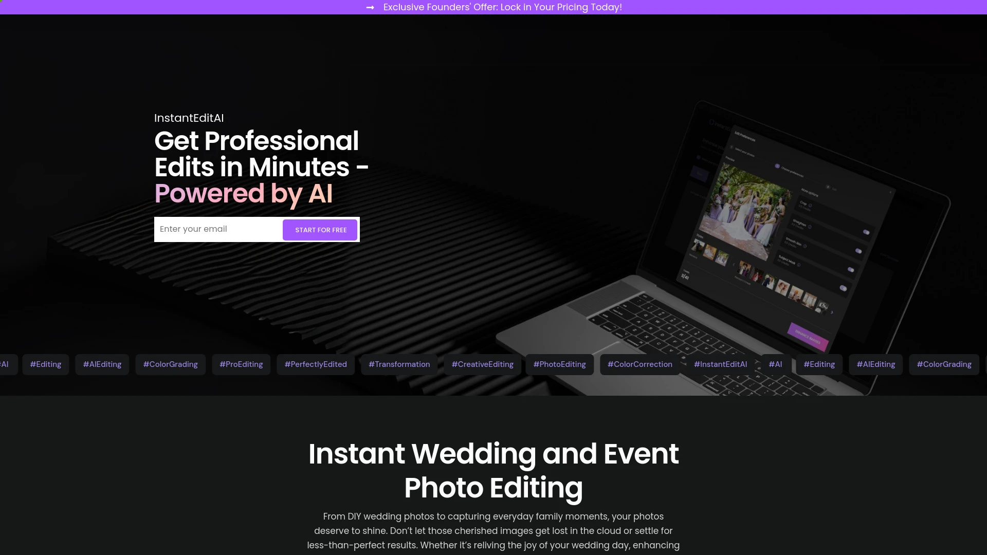 InstantEditAI - AI Tool Ocean