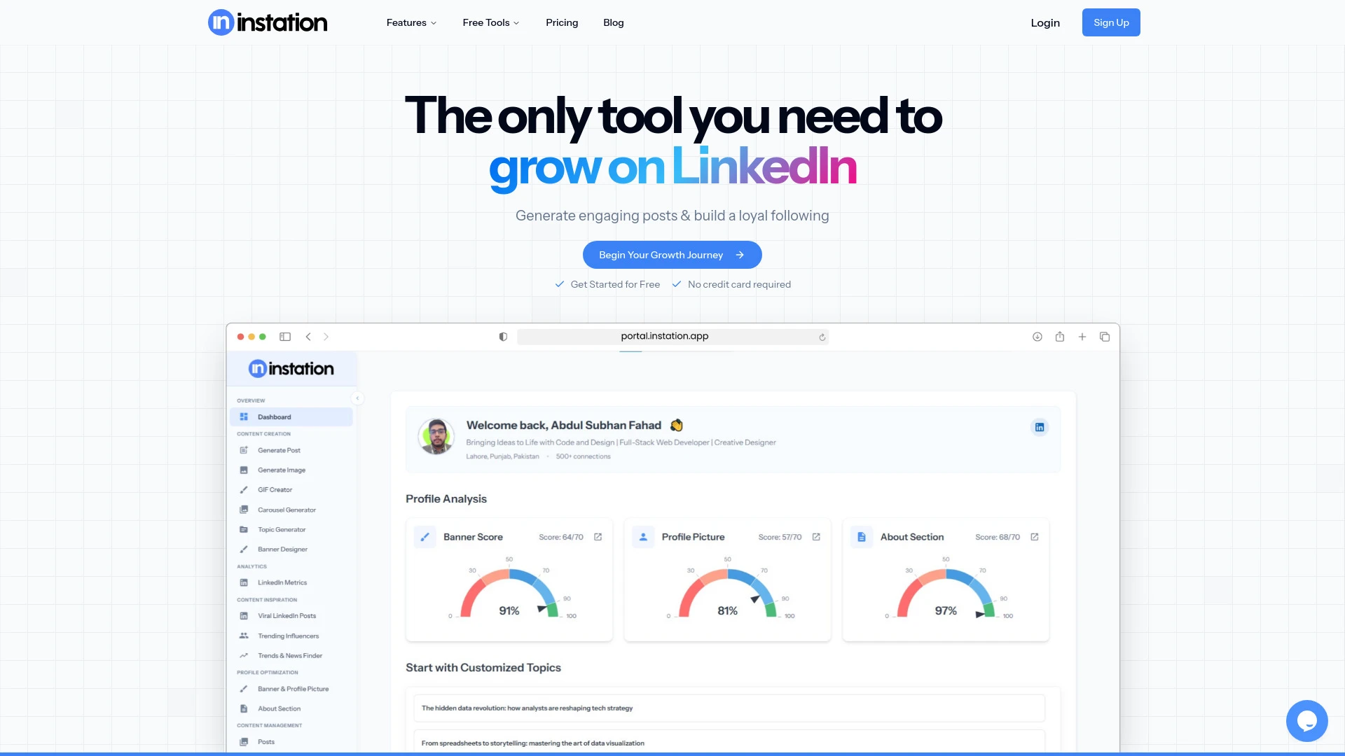 Instation - AI Tool Ocean