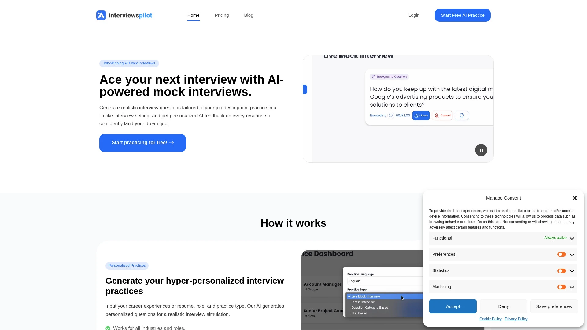 InterviewsPilot - AI Tool Ocean