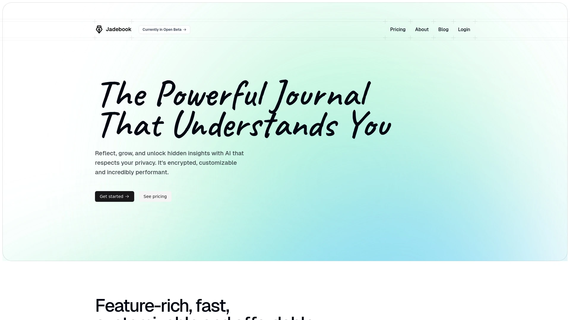 Jadebook - AI Tool Ocean