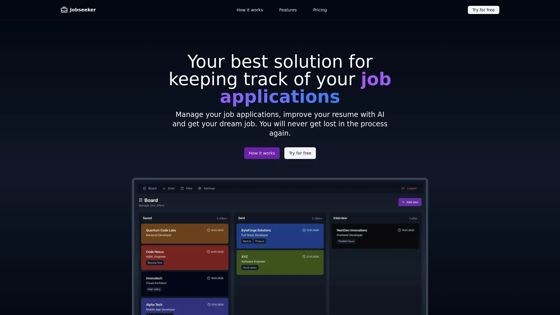 Jobseeker - AI Tool Ocean
